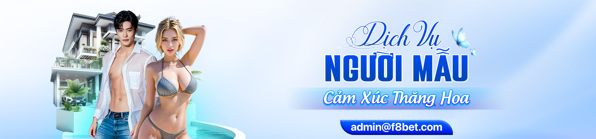 f8bet banner chương trình người mẫu